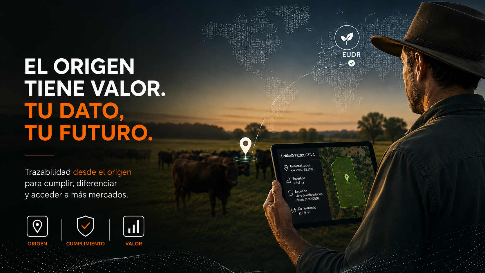 EUDR y carne bovina: el nuevo valor del dato para el productor ganadero