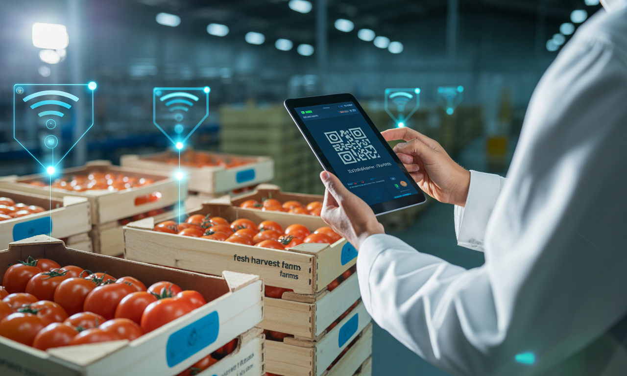 Trazabilidad blockchain con QR + IoT en cadena de suministro
